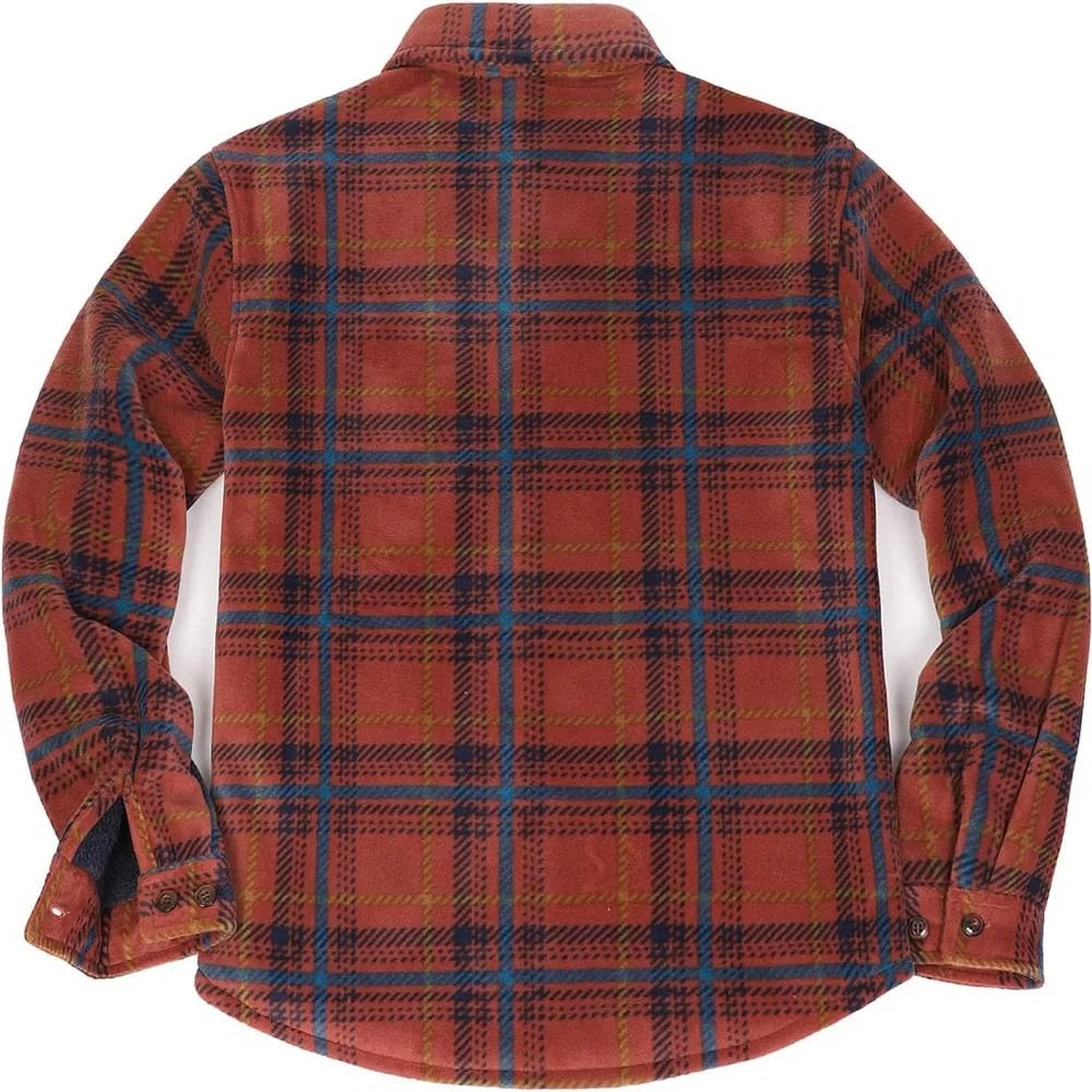O’Neill Superfleece Jacket Men’s Medium Plaid Insulated Snap NWT